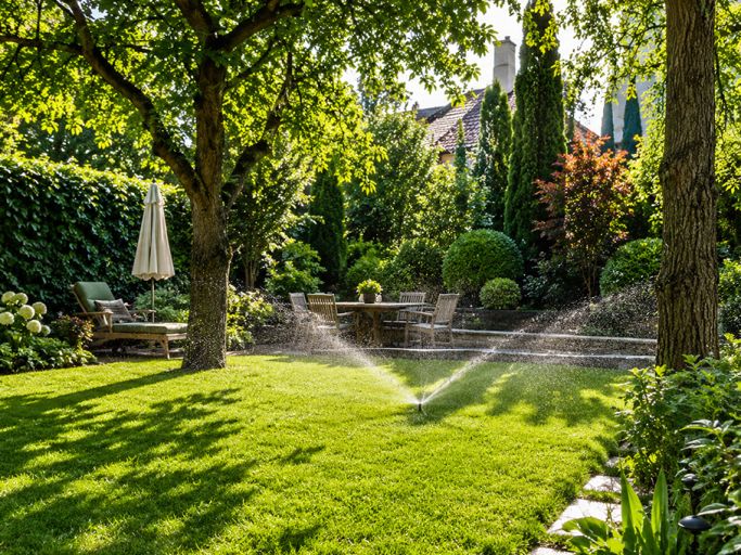 Gartenpflege im Sommer