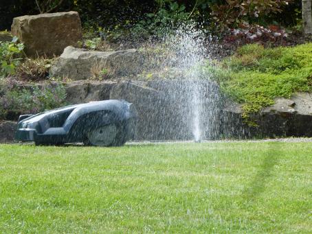 Husqvarna Mähroboter seitlich