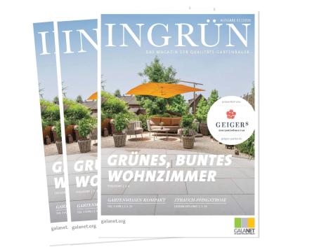 Geiger's Kundenmagazin Ingrün - wertvolle Garteninspirationen