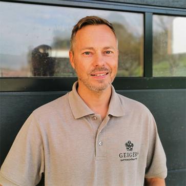 Auszubildender Landschaftsgärtner bei Geiger's - Bennet Hummel