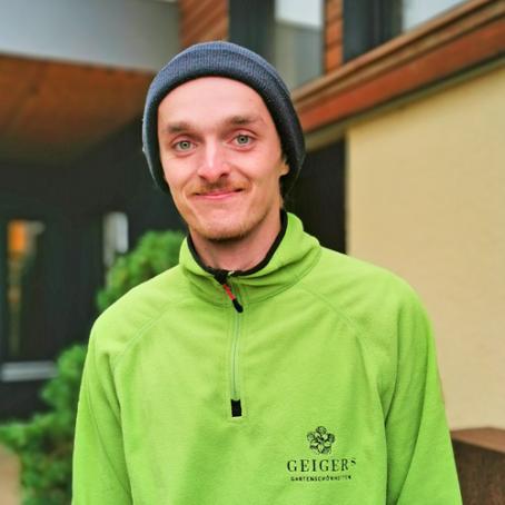 Auszubildender Landschaftsgärtner bei Geiger's - Christian Gaissmaier