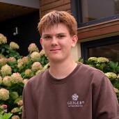 Auszubildender Landschaftsgärtner bei Geiger's - Bennet Hummel